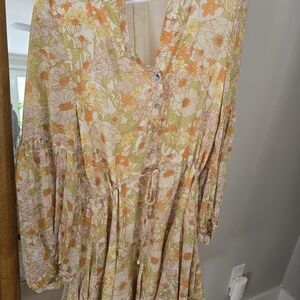 By Together Floral Long Sleeve Dress